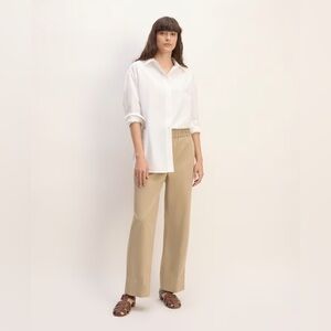 Everlane Easy Pant in trench coat khaki